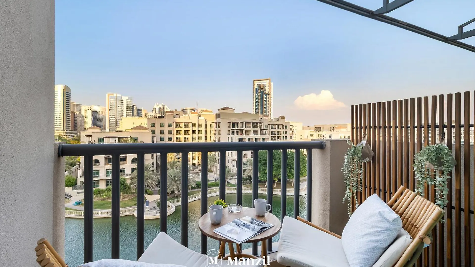 Canal View Studio Near Marina & Palm Jumeirah Dubai Apartment